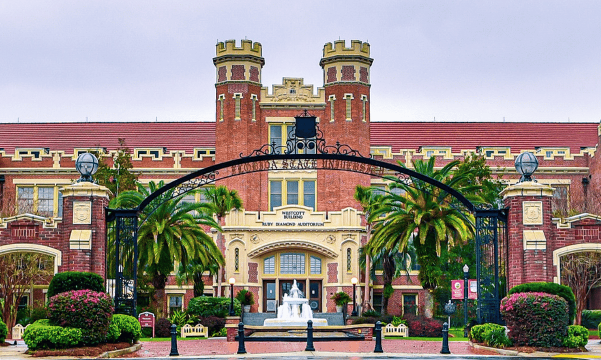Campus building of the Florida State Unviersity